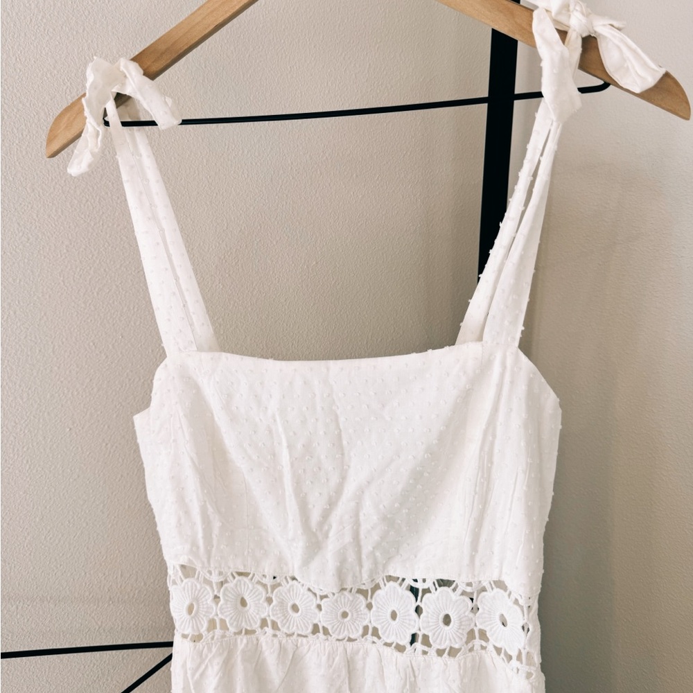 Lulu’s lace dress